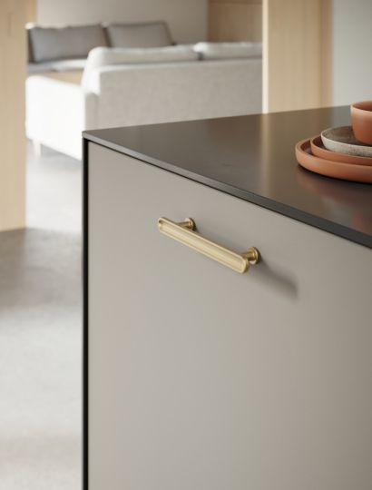 Chateau - 70s Style Handle, Knob & T-Knob | Antique Brown, Gold or Inox | Aspin Collins