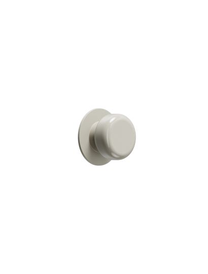Colette - Retro Glossy Porcelain-Style Knob | Yellow, Red, or Blue | Aspin Collins