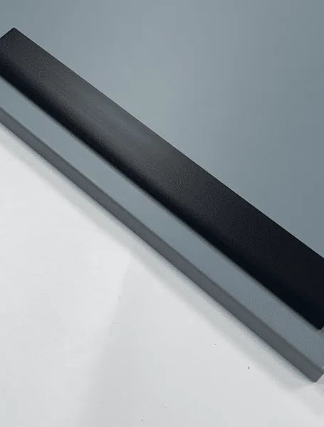 Marchwood Lip Edge Pull Handle | Brushed Nickel & Brushed Black | Aspin Collins
