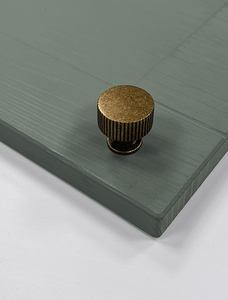 Chester Antique Brass Handle & Knob | Classic Cabinet Fitting | Aspin Collins
