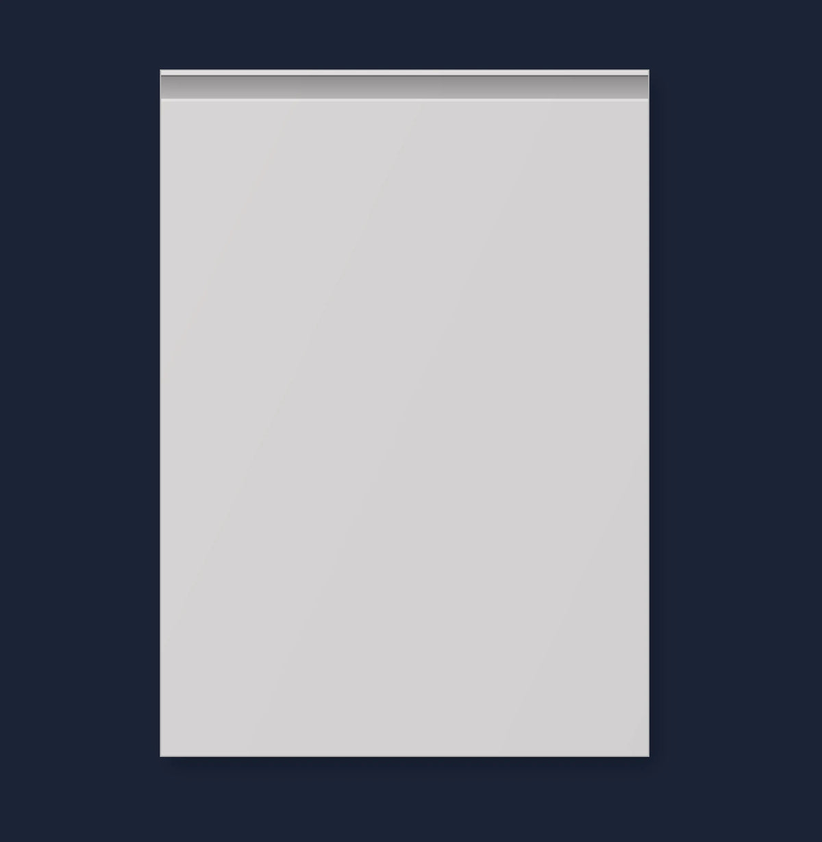 Budget J-Pull Drawer Fronts | Dove Grey Matt | Aspin Collins