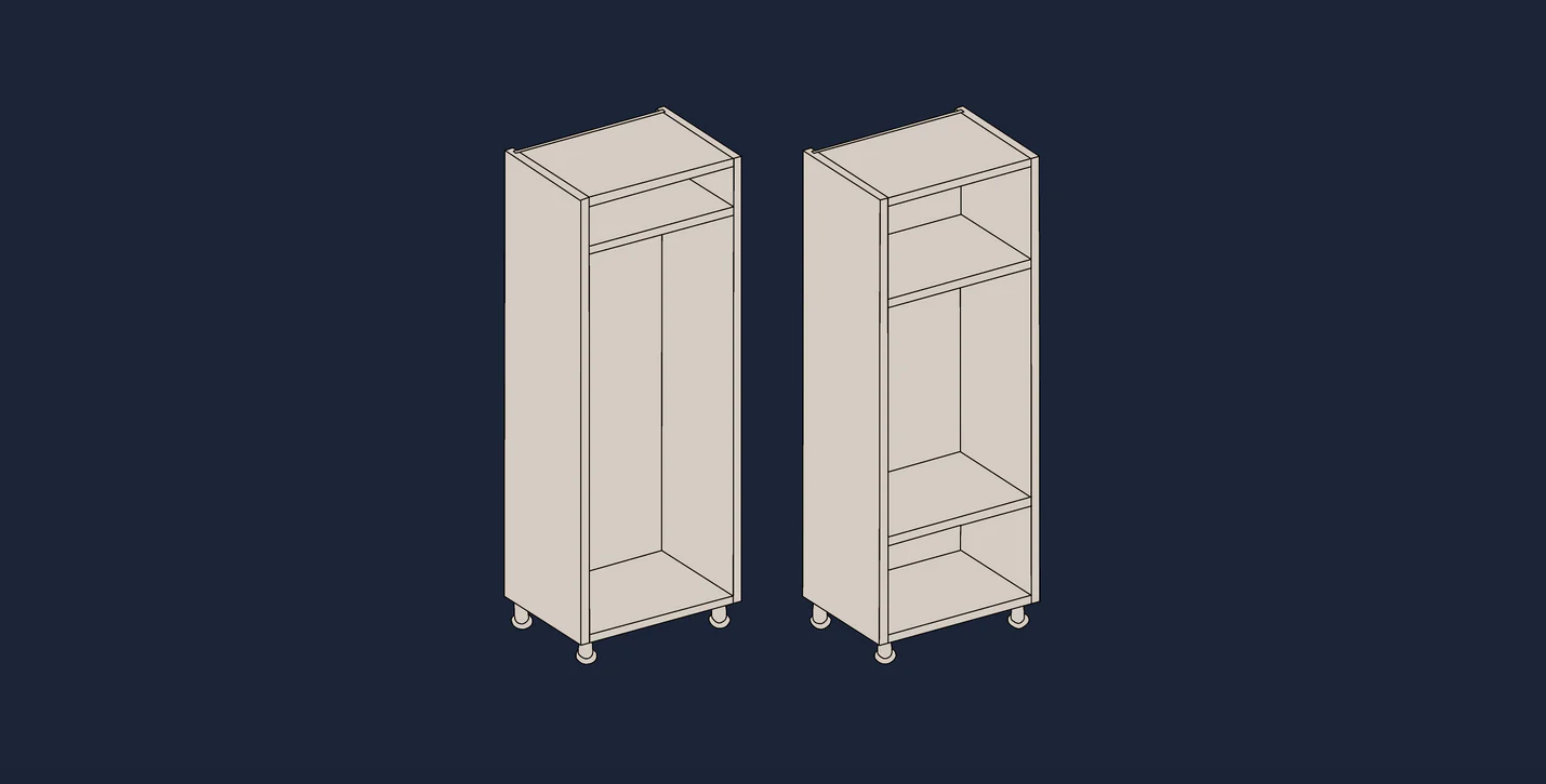 Larder Unit | 1970mm | Aspin Collins