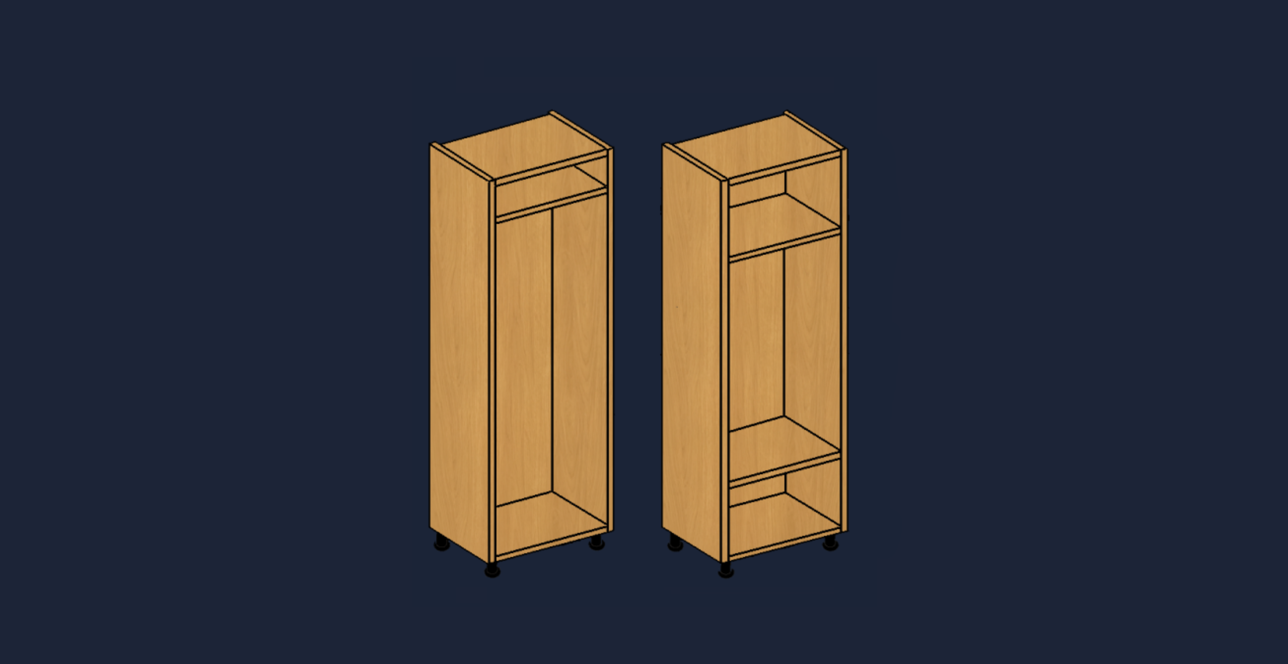 Larder Unit | 1970mm | Aspin Collins