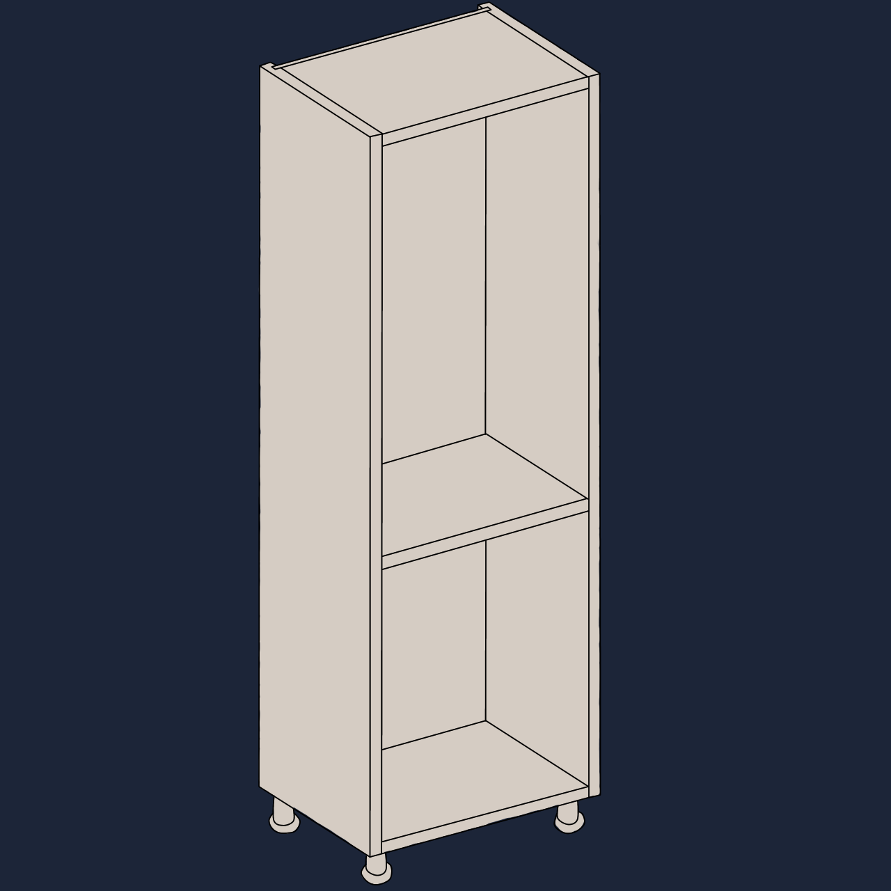 Larder Unit | 1970mm | Aspin Collins