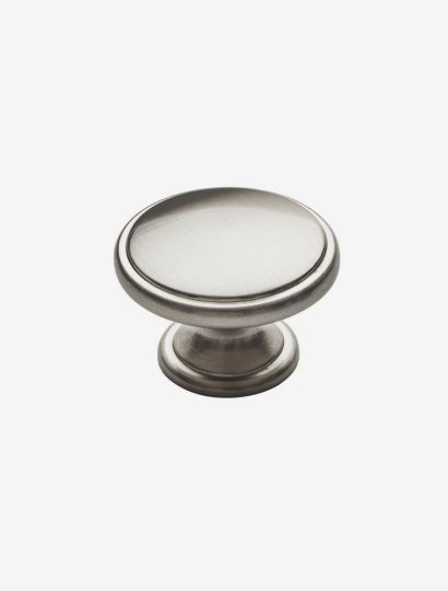 Oxford - Traditional Cup Handle & Knob Set | Polished Chrome or Satin Nickel | Aspin Collins