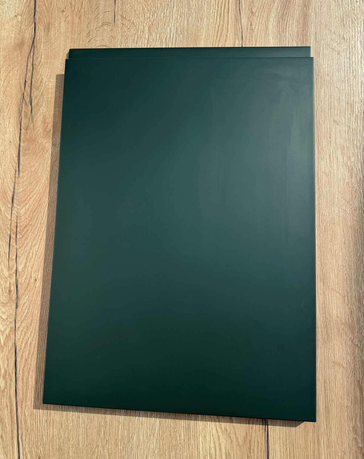 Levana Fir Green Matt Kitchen Doors | Deep Green Handleless Matt Kitchen Doors