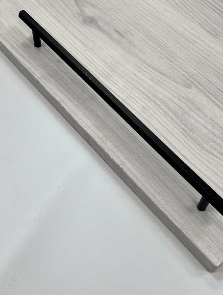 Hex Style T Bar Handle & Knob | Eldente | Cabinet Pull Black & Gold | Aspin Collins