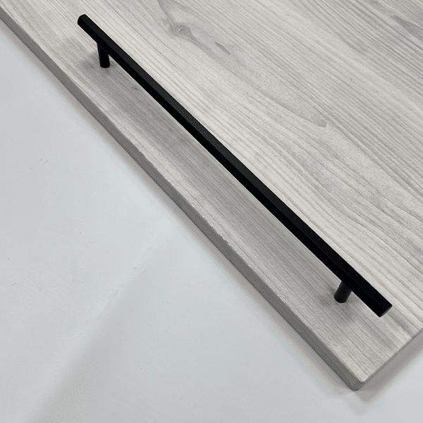 Hex Style T-Bar Handle| Prestbury | Modern Zamak Cabinet Handle in Black | Aspin Collins