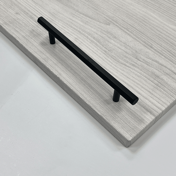 Hex Style T Bar Handle & Knob | Eldente | Cabinet Pull Black & Gold | Aspin Collins