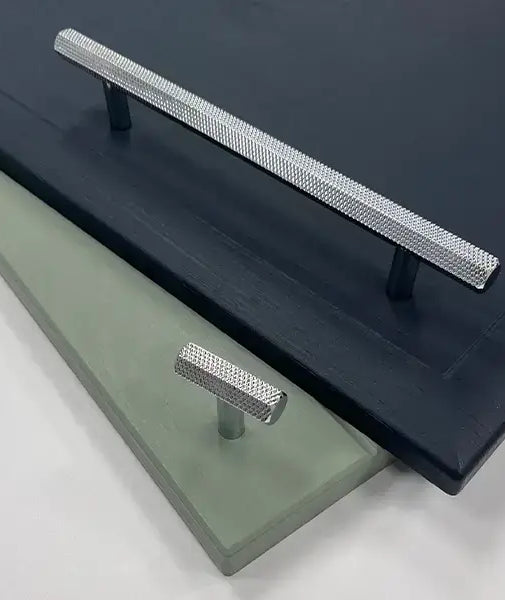 Knurled Handle & Matching Knob – Akaza | Textured & Stylish Design | Aspin Collins