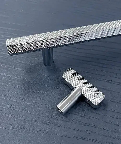 Knurled Handle & Matching Knob – Akaza | Textured & Stylish Design | Aspin Collins