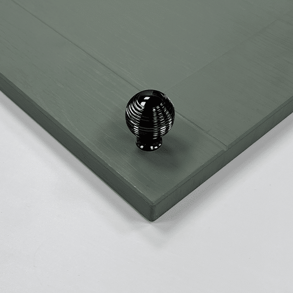 Lined Knob Handle – Cromwell | Chrome / Black Chrome | Sleek Finish | Aspin Collins