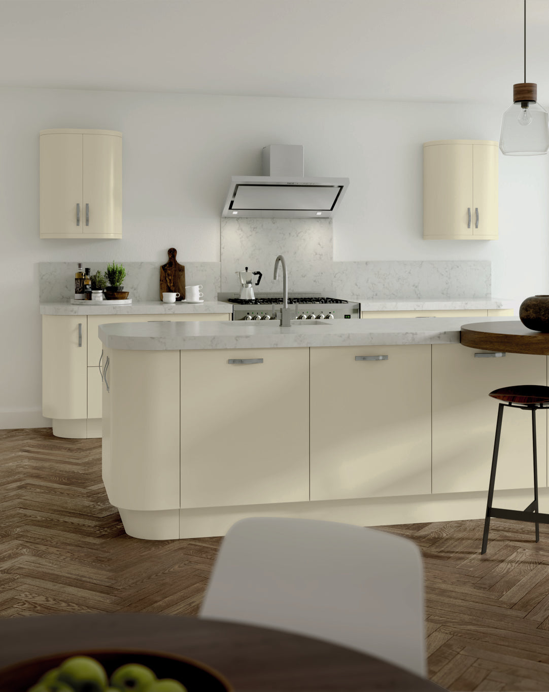 Valencia Ivory Matt Kitchen Doors | Classic & Versatile | Aspin Collins