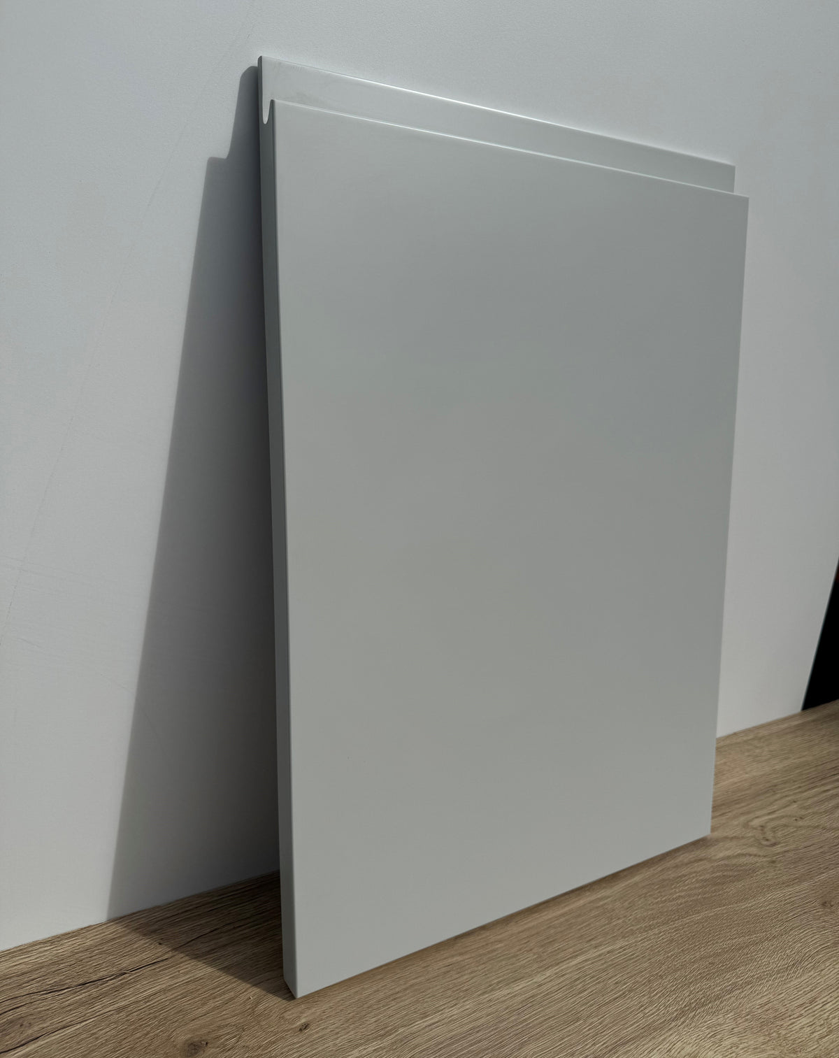Levana Light Grey Matt Kitchen Doors | Contemporary Soft Matt Kitchen Doors | Aspin Collins
