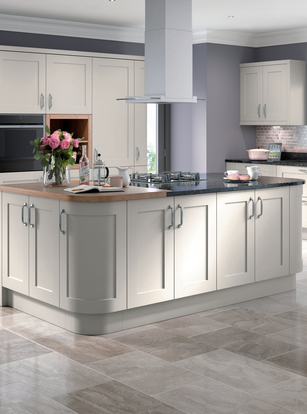 Harrogate Finishing Components - Light Grey | Aspin Collins