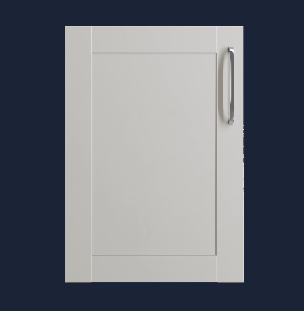 Classic 5-Piece Shaker Drawer Fronts | Light Grey | Aspin Collins