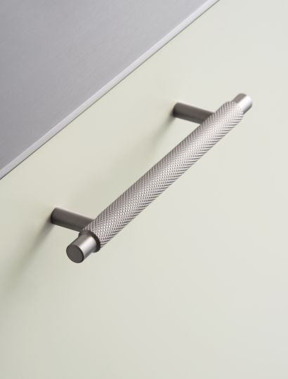 Manor 2 - Knurled Diamond Handle & T-Knob | Brass, Gold, Inox or Black | Aspin Collins