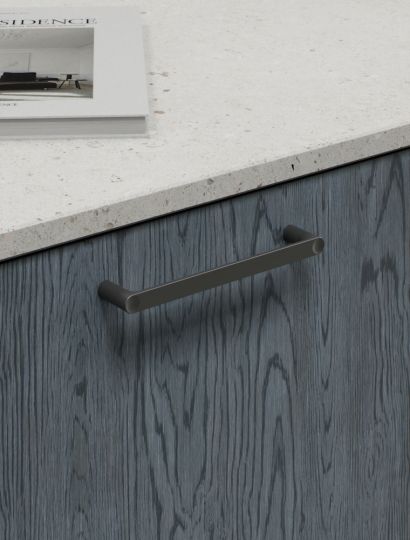 Punto - Sleek Concave Handle & Knob Set | Matt Black or Matt Nickel | Aspin Collins