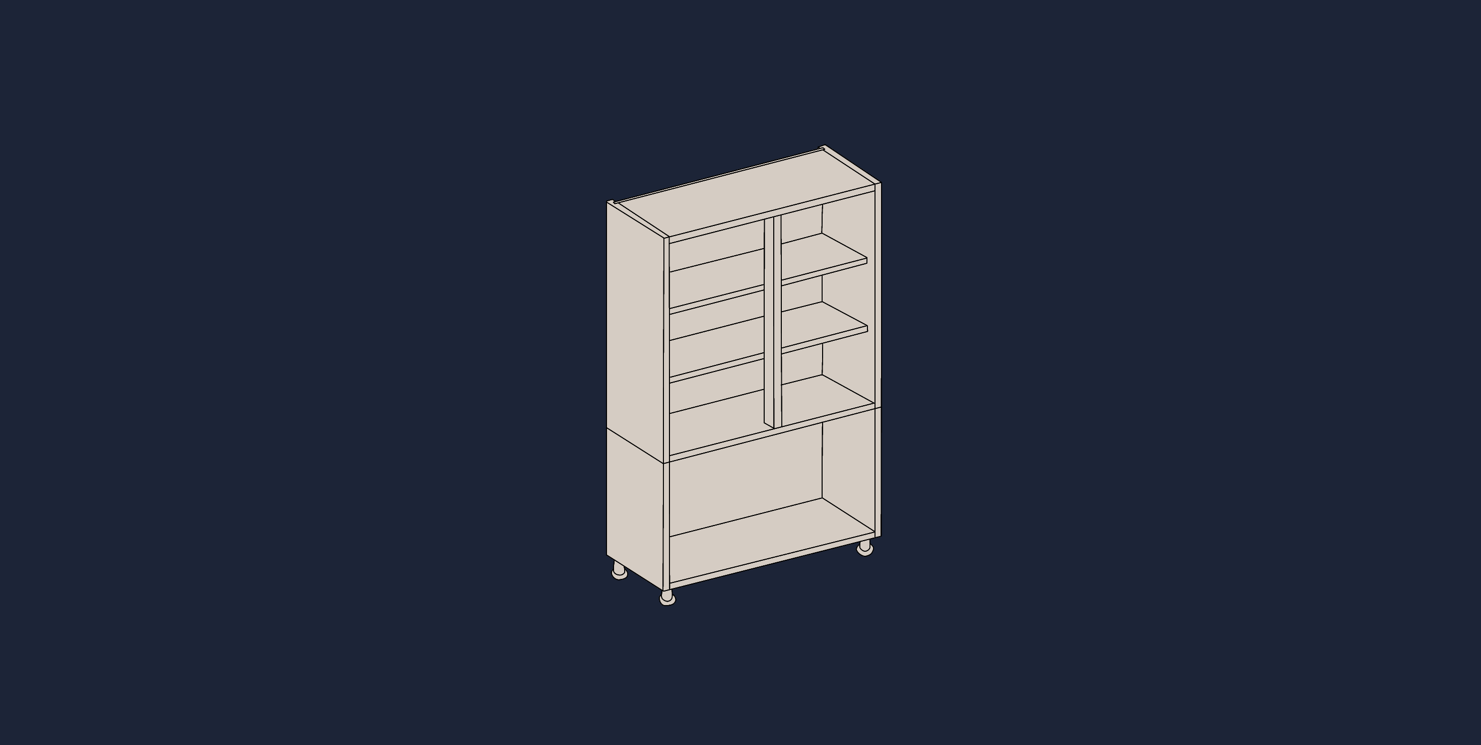 Drawer Larder Unit | 1970mm | Aspin Collins