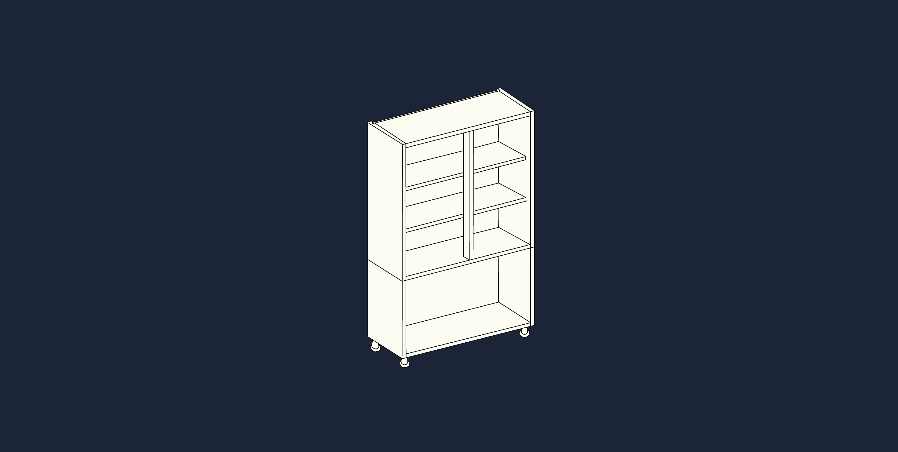Drawer Larder Unit | 1970mm | Aspin Collins