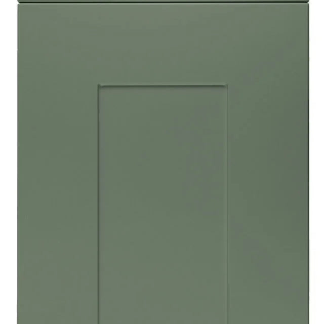 Reed Green | Bold Frame Matt Shaker Kitchen Doors | Aspin Collins