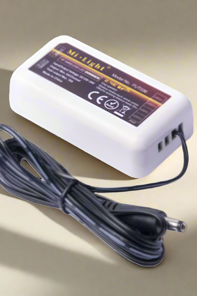 Receiver Unit | 12V–24V 2.4G Wireless 4-Zone Dimmer | Aspin Collins