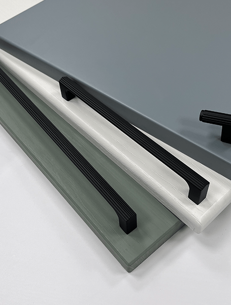 Strata Ribbed Handle & Knob Collection – 192mm & 320mm | Aspin Collins
