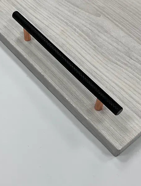 Black & Copper Bar Handle | Sleek Two-Tone for a Luxurious Finish | Aspin Collins