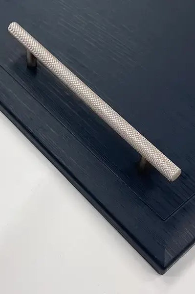 Millthorpe Knurled T-Bar Handle | Brushed Nickel | Aspin Collins