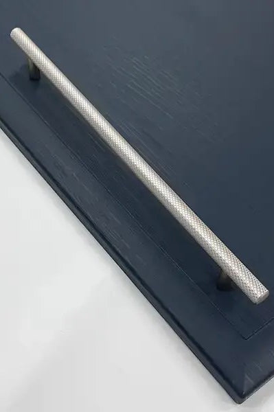 Millthorpe Knurled T-Bar Handle | Brushed Nickel | Aspin Collins