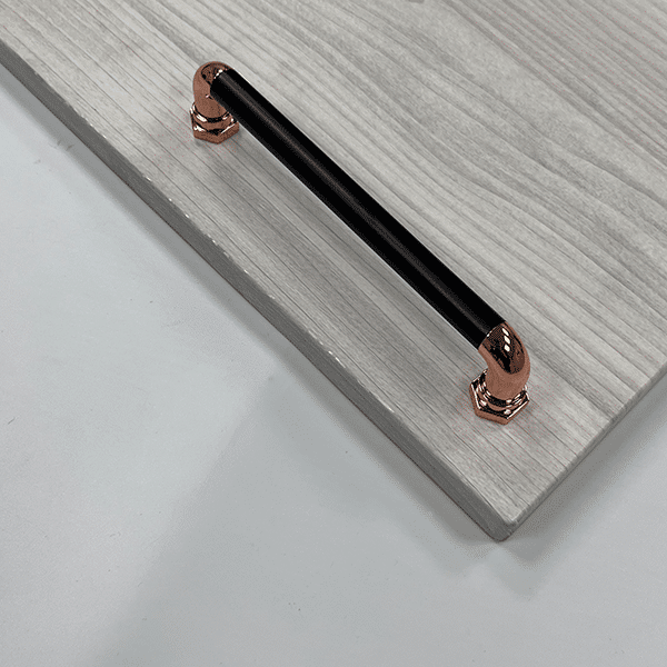 Pull Bar Handle – Copper & Black | Charm | Modern Cabinet Handle | Aspin Collins