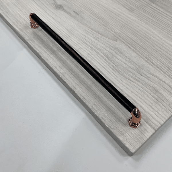 Pull Bar Handle – Copper & Black | Charm | Modern Cabinet Handle | Aspin Collins