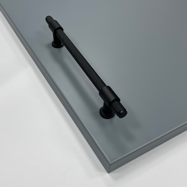 Industrial Knurled T Bar Kitchen Handle | 160mm & 320mm | Aspin Collins