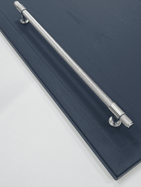 Industrial Knurled T Bar Kitchen Handle | 160mm & 320mm | Aspin Collins