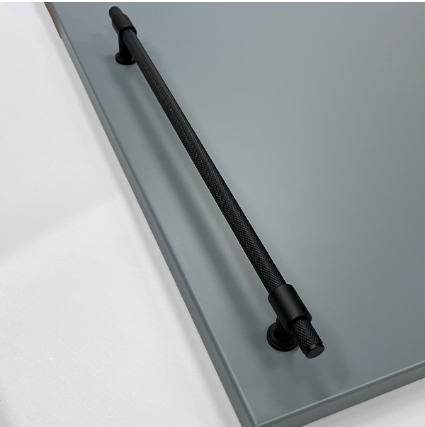 Industrial Knurled T Bar Kitchen Handle | 160mm & 320mm | Aspin Collins