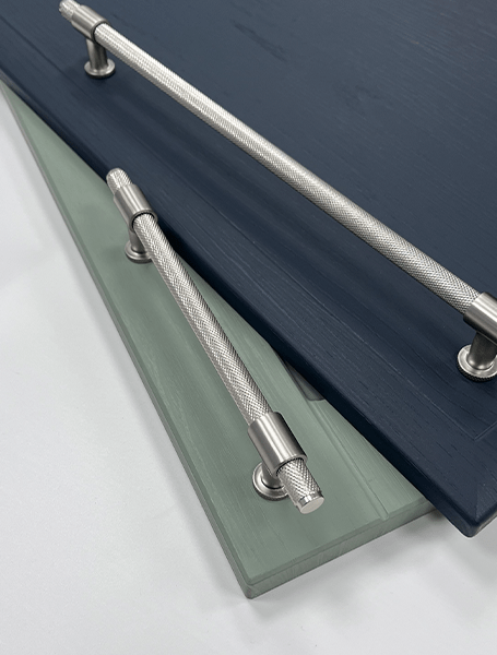 Industrial Knurled T Bar Kitchen Handle | 160mm & 320mm | Aspin Collins