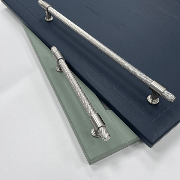 Industrial Knurled T Bar Kitchen Handle | 160mm & 320mm | Aspin Collins