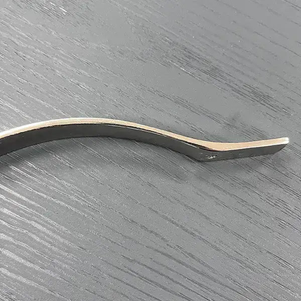 D Shaped curved Pull Handle – Aero | Chrome | Aspin Collins