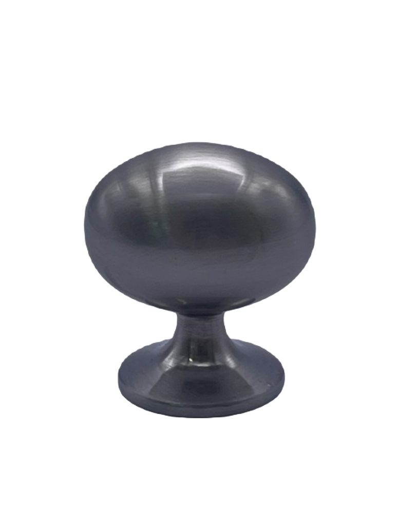 Brushed Knob Handle – Fairmont | Brushed Nickel / American Black Copper | Aspin Collins