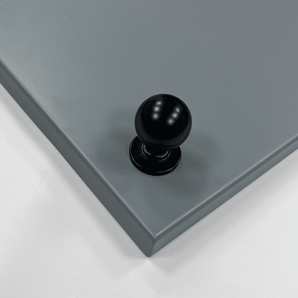 Smooth Knob Handle – Radcliffe | Black / Copper / Chrome / Gold | Versatile Fit | Aspin Collins