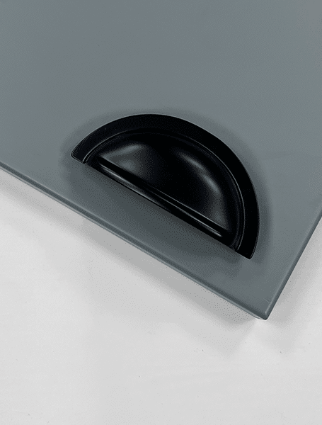 Smooth Cup Handle | Radcliffe | Elegant & Functional Cabinet Hardware | Aspin Collins