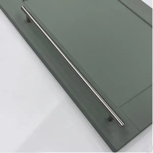 Stanfield Brushed Nickel T Bar Pull Handle | Sleek & Modern Cabinet Handle | Aspin Collins