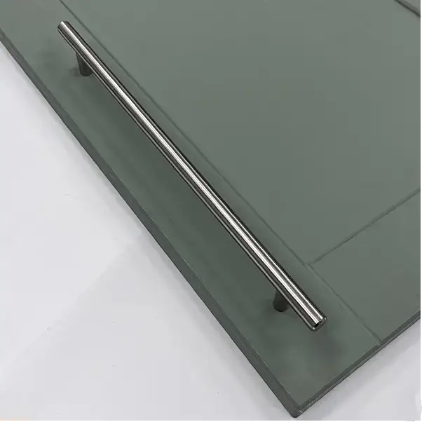 Stanfield Brushed Nickel T Bar Pull Handle | Sleek & Modern Cabinet Handle | Aspin Collins