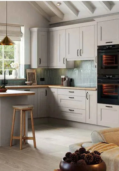 Taupe | Traditional Painted Shaker Kitchen Doors | Aspin Collins