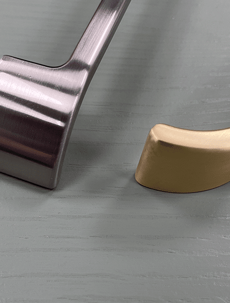 Tuscany C Shape Cabinet Handle – 128mm Hole Centres | Aspin Collins