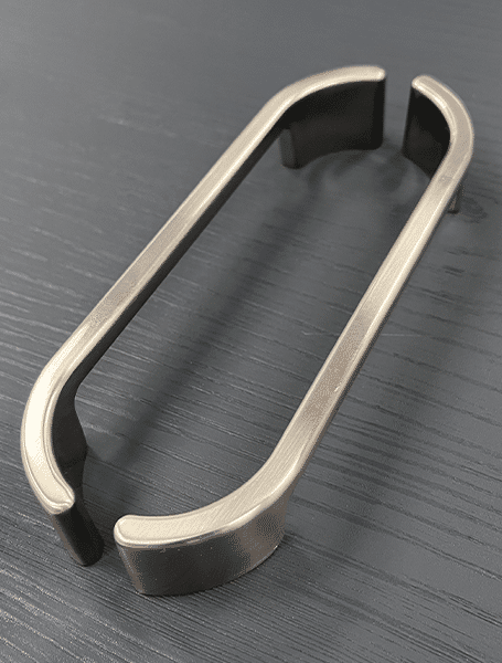 Tuscany C Shape Cabinet Handle – 128mm Hole Centres | Aspin Collins