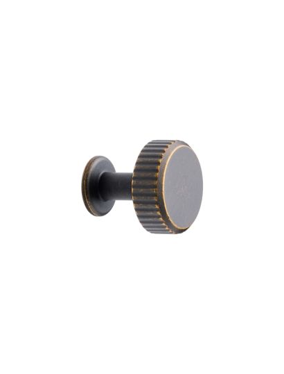 Villa - Fluted Column Handle, Round and T-Knob | Aspin Collins