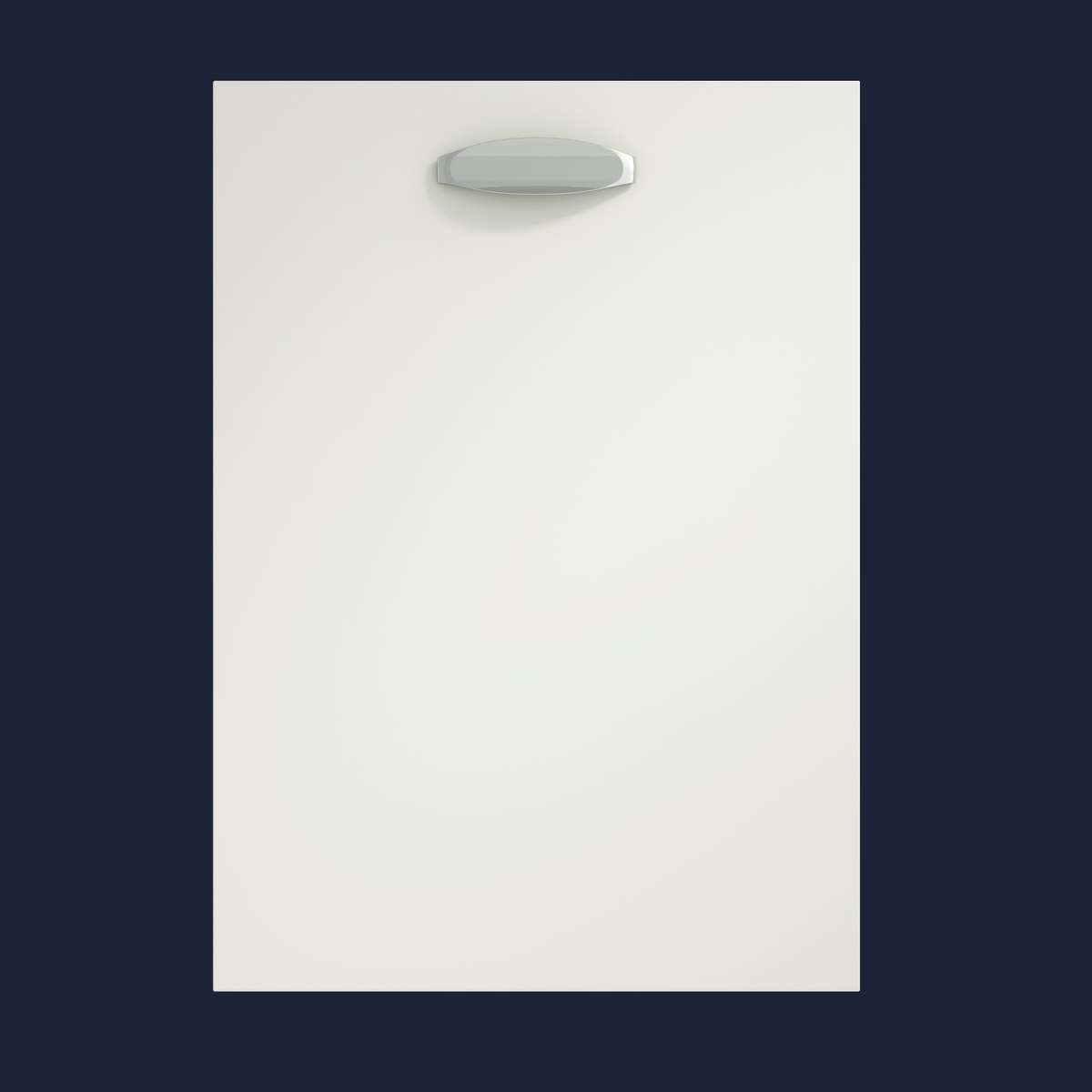 White Matt | Slab Kitchen Doors | Aspin Collins
