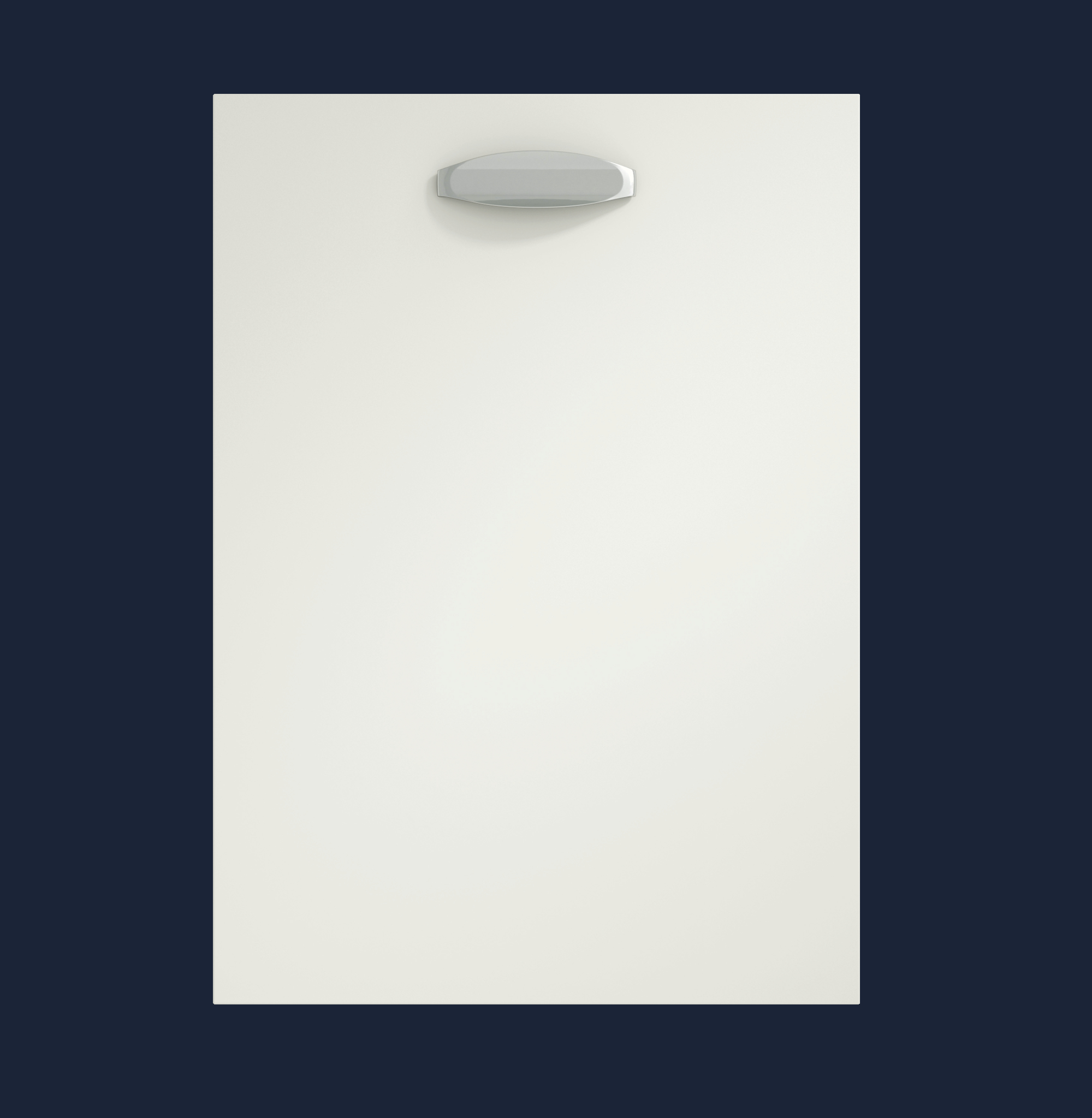 Valencia White Matt Drawer Fronts | Sleek & Contemporary Slab Kitchen Drawers | Aspin Collins