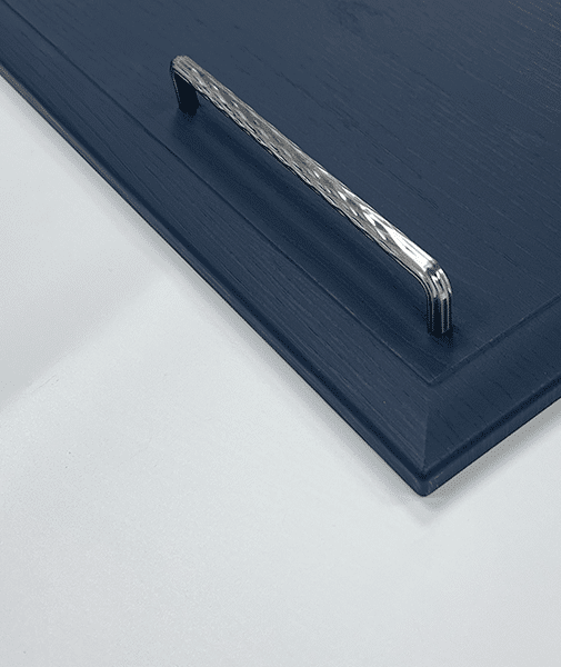 Runswick Fluted Bar Handle – Brushed Brass/Nickel | Aspin Collins